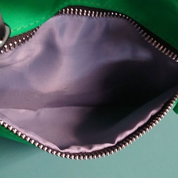 HKWP Travel Nylon Crossbody Adjustable Strap Front Pocket Woven   3 Zippers - Picture 4 of 11